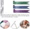 35 Pcs Needle Felting Needles,Wool Felting Supplies with 4 Types Star,Twisted,Cone,Triangular Felting Needles Color Coded Wool Felting Needles Tool Kit with Needle Box